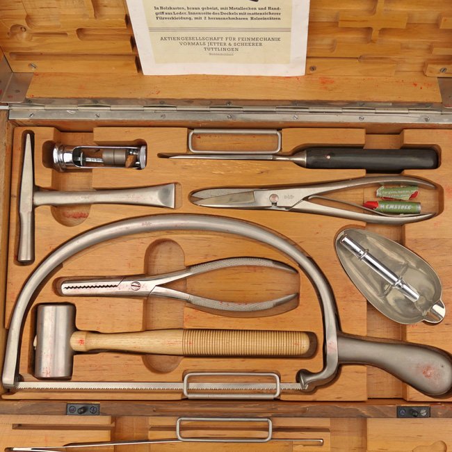 Wehrmacht Post Mortem Instrument Set — image 2