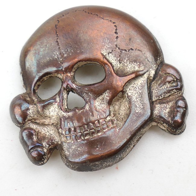 Waffen-SS Cupal Visor Cap Skull 'RZM M1/52' — image 2