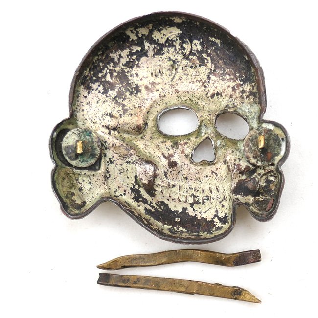 Waffen-SS Cupal Visor Cap Skull 'RZM M1/52' — image 3