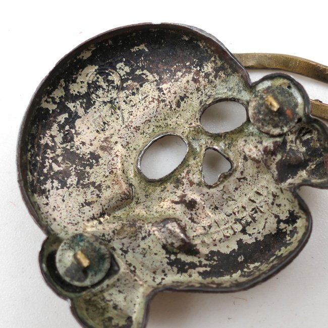 Waffen-SS Cupal Visor Cap Skull 'RZM M1/52' — image 4