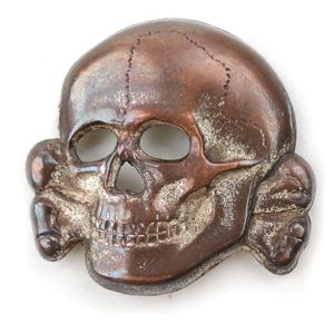 Waffen-SS Cupal Visor Cap Skull 'RZM M1/52'