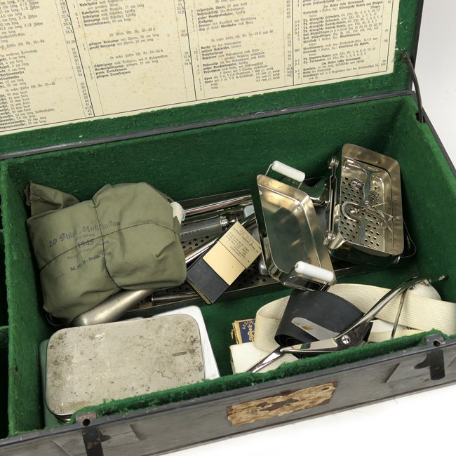 Wehrmacht Medical 'Hauptbesteck 1939' Box — image 6