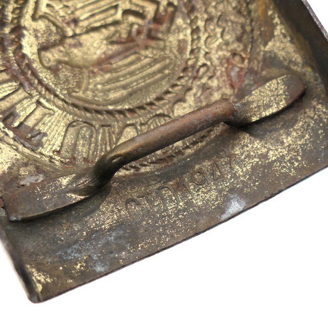 Kriegsmarine Belt Buckle on leather tab 'CTD 1941' — image 7