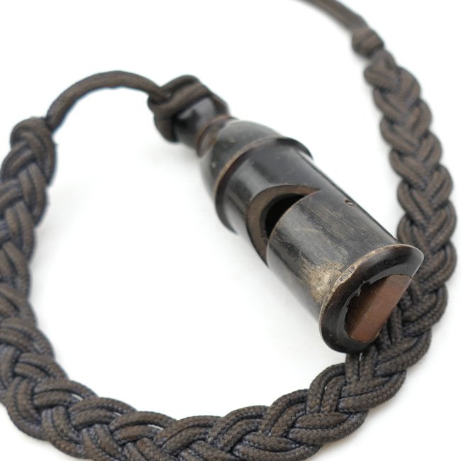 German Bakelite Whistle with Lanyard — image 2