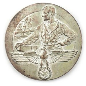 German Loyal Service Plaque 'Reichenberg'