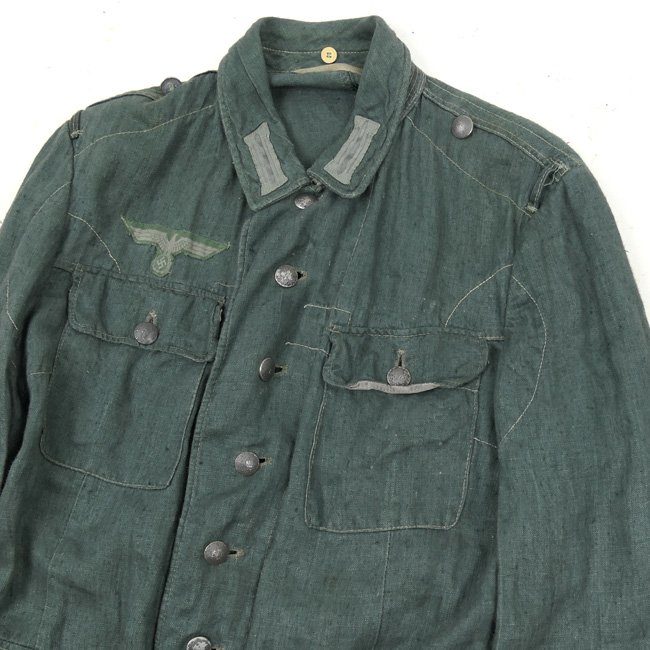 WH (Heer) M43 'Drillich' Field Blouse — image 3