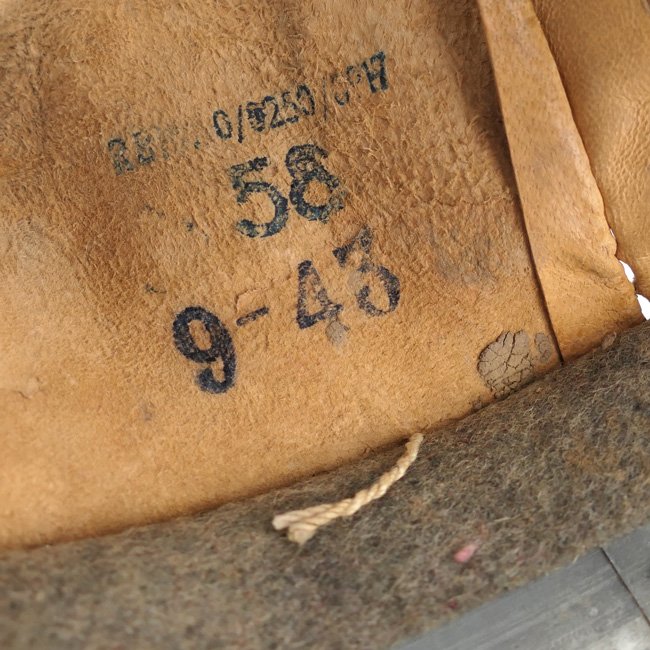 German Helmet Liner 1943 size 64/57 — image 5