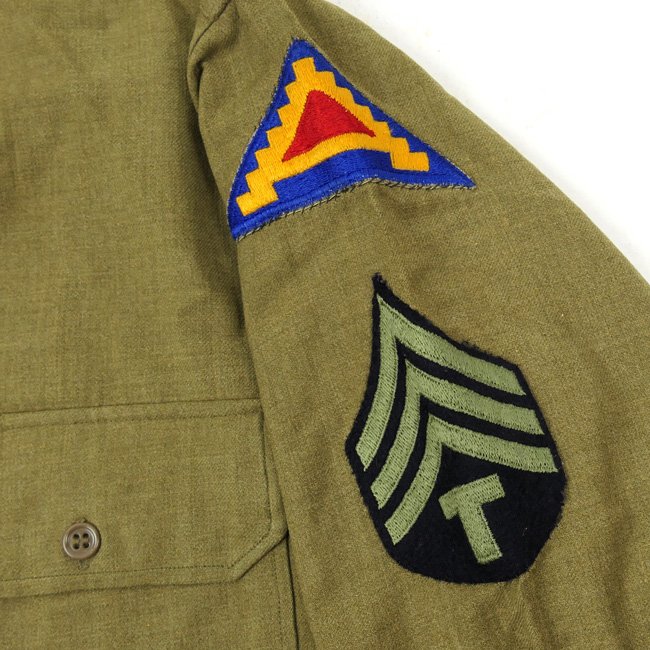 US Army Seventh Army Technician's Wool Shirt — image 3