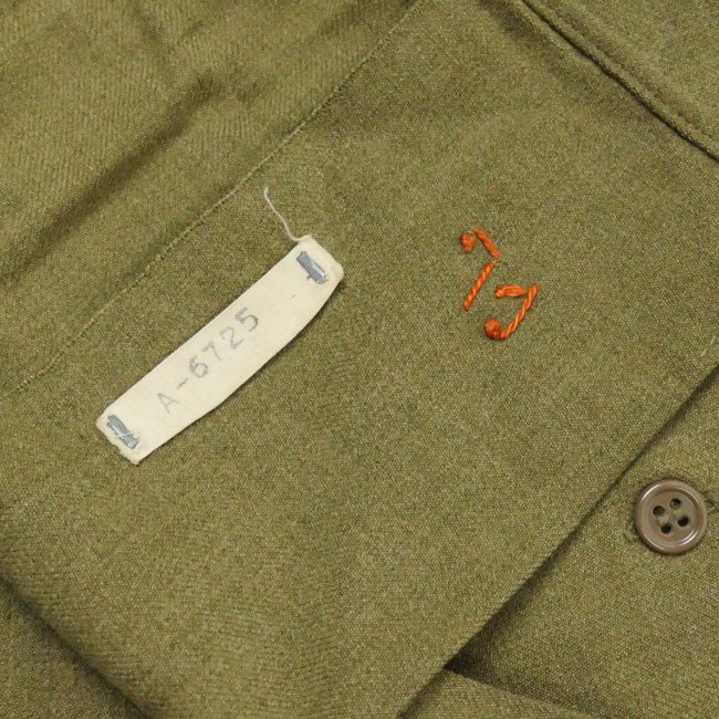 US Army Seventh Army Technician's Wool Shirt — image 5