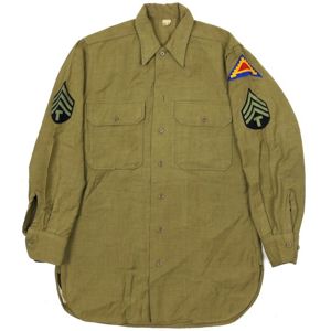 US Army Seventh Army Technician's Wool Shirt
