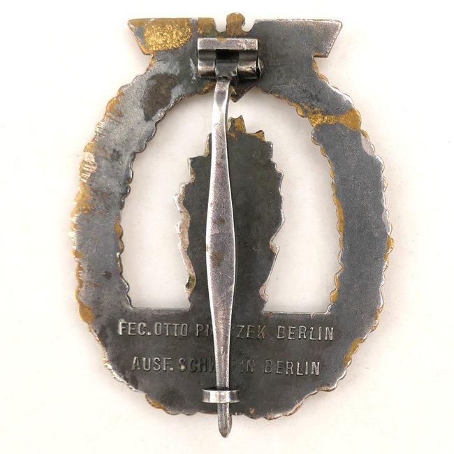 Kriegsmarine Minesweeper War Badge 'Schwerin' — image 4