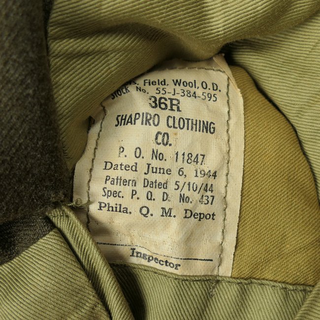 WW2 US 80th Infantry Division Ike Jacket — image 9