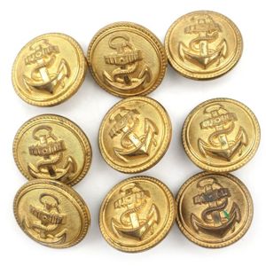 Set of 9 24mm Kriegsmarine Tunic Buttons