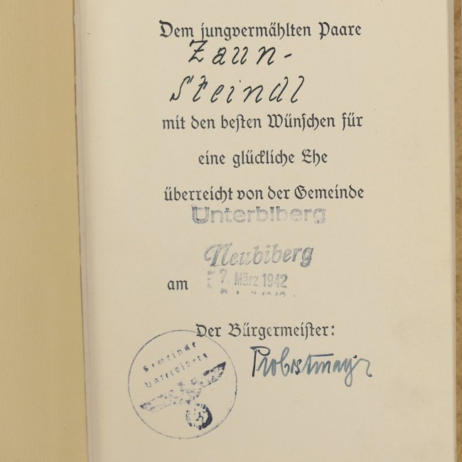 Adolf Hitler's 'Mein Kampf' 1941 - 'Neubiberg' — image 5