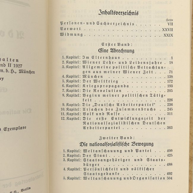 Adolf Hitler's 'Mein Kampf' 1941 - 'Neubiberg' — image 8