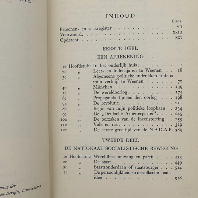 Adolf Hitler's 'Mijn Kamp' - Dutch Version — image 5