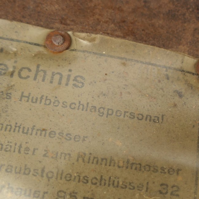 Wehrmacht Unmounted Farrier's Tool Pouch — image 5