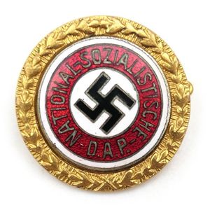 NSDAP Golden Party Badge '85749'