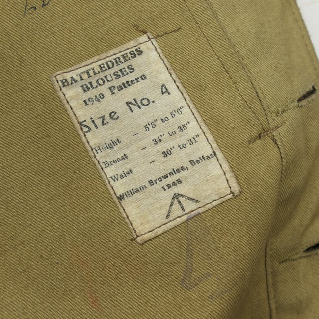 British P40 Battledress Jacket 1945 — image 9