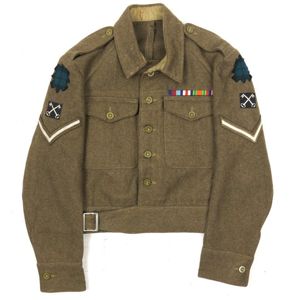 British P40 Battledress Jacket 1945