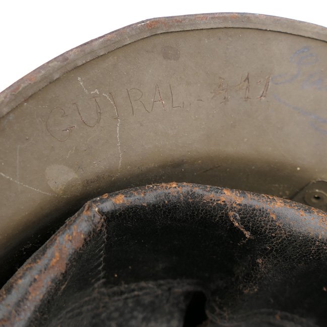 French M26 Artillery 'Casque Adrian' Helmet — image 9