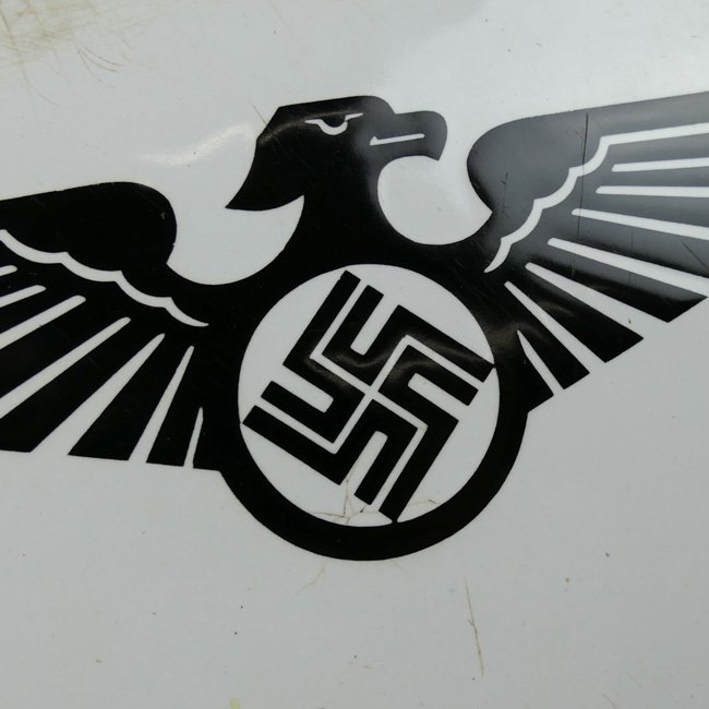 'Wohnung des Beigeordneten' Enamel Sign — image 3