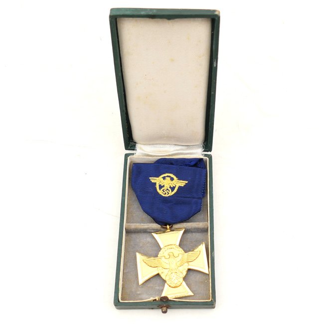 Cased Police 25 Years Long Service Award — image 3