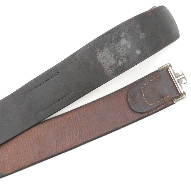 WH (Heer) EM/NCO's Leather Belt — image 2