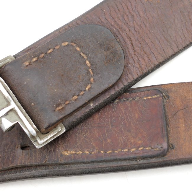 WH (Heer) EM/NCO's Leather Belt — image 4