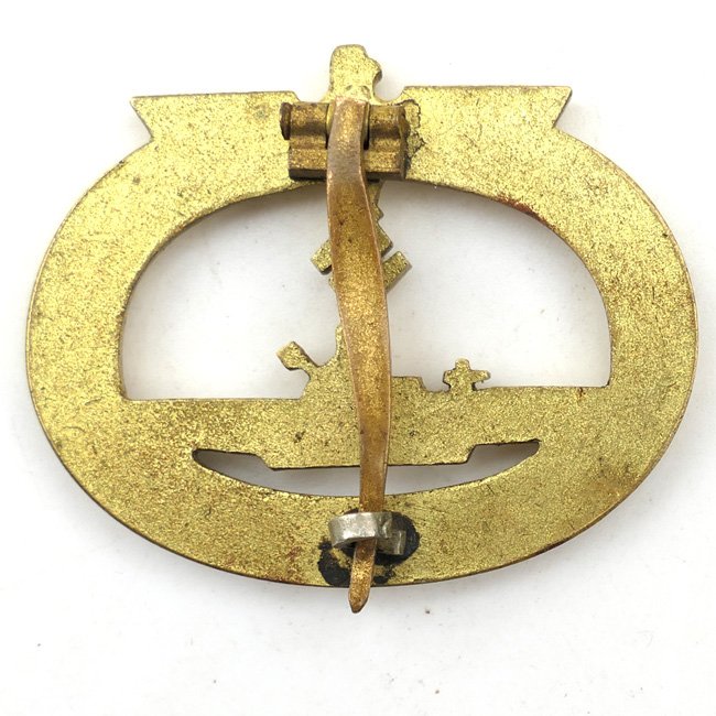 Kriegsmarine U-boat War Badge 'Schwerin' — image 3