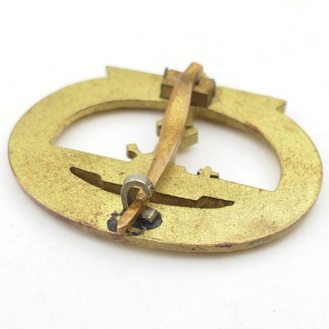 Kriegsmarine U-boat War Badge 'Schwerin' — image 4