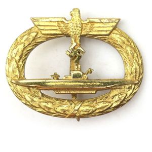 Kriegsmarine U-boat War Badge 'Schwerin'