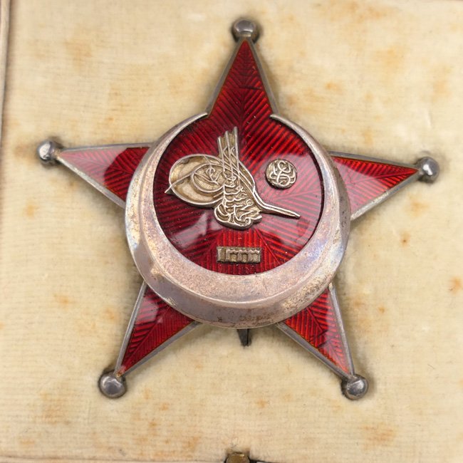 Cased 'Godet' Turkish Half Moon - 'Gallipoli Star' — image 3