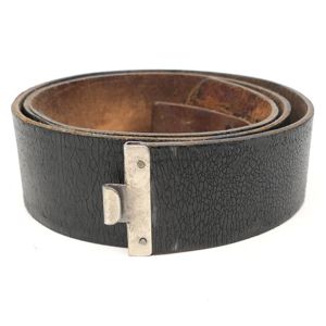 Wehrmacht parade type laquered Leather Belt