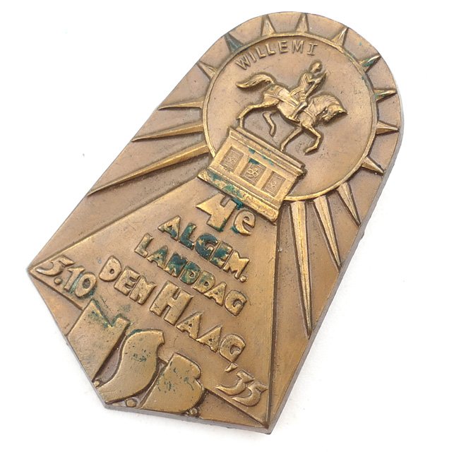 NSB '4e Algem. Landdag Den Haag' Tinnie 1935 — image 2