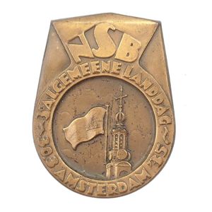 NSB '3e Algemeene Landdag Amsterdam' Tinnie 1935