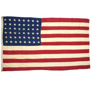 WW2 Period US 48 Star Flag