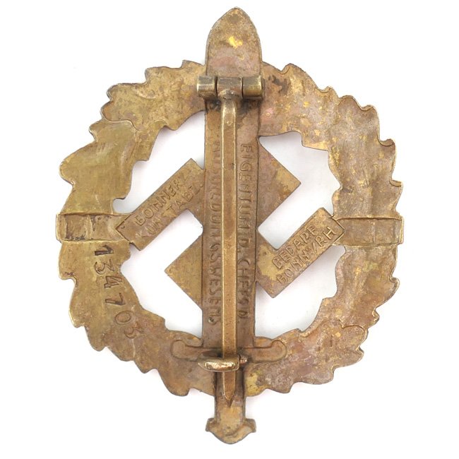 1st pattern SA Sportsbadge in Bronze — image 3