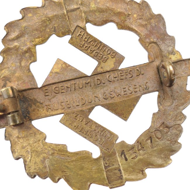 1st pattern SA Sportsbadge in Bronze — image 4