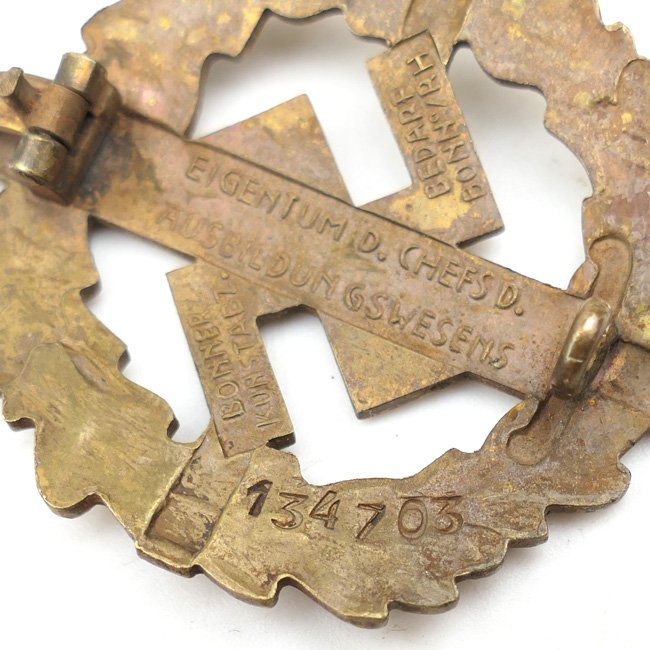 1st pattern SA Sportsbadge in Bronze — image 5