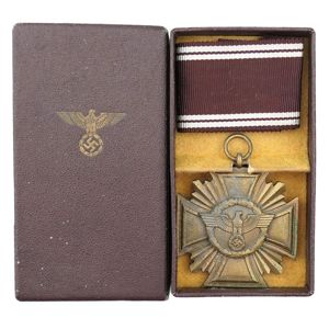 Cased NSDAP 10 Years Long Service Award