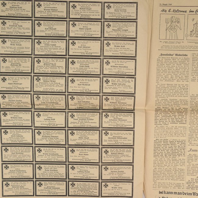 'Das Schwarze Korps' Newspaper 15 August 1940 — image 7