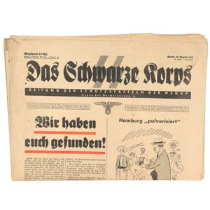 'Das Schwarze Korps' Newspaper 15 August 1940
