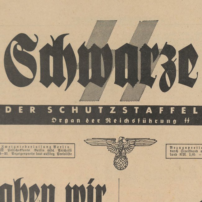 'Das Schwarze Korps' Newspaper 18 April 1940 — image 4