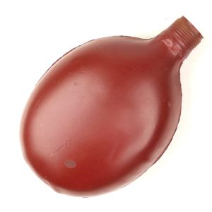 Late War Red Painted Steel M31 Canteen 1945
