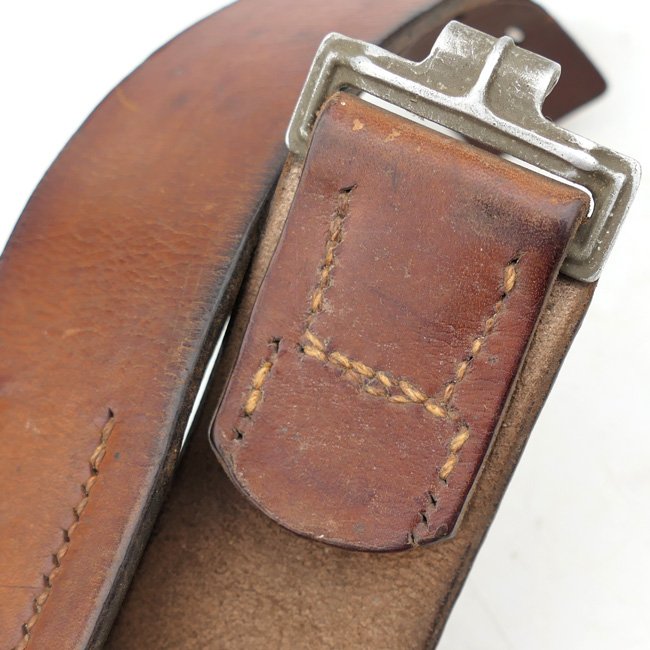 Lightbrown WH (Heer) EM/NCO's Leather Belt — image 3