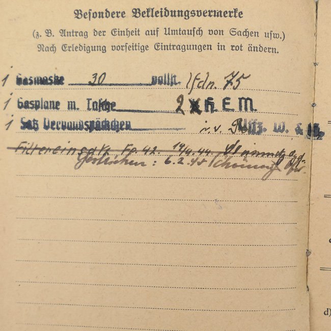 Luftwaffe Soldbuch 'Karl Ehrenberger' — image 11