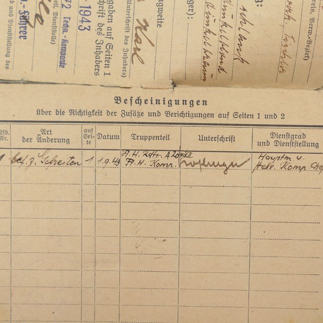 Luftwaffe Soldbuch 'Karl Ehrenberger' — image 5