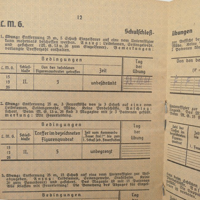 Luftwaffe Shooting Booklet — image 5