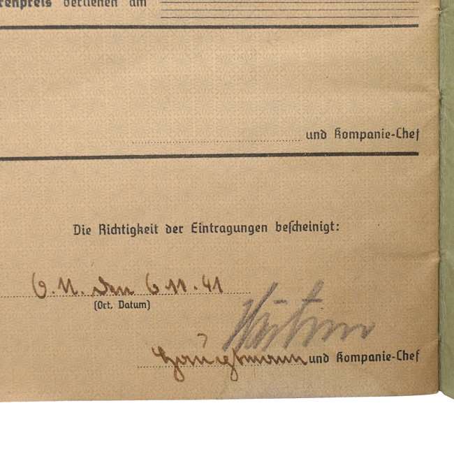 Luftwaffe Shooting Booklet — image 6